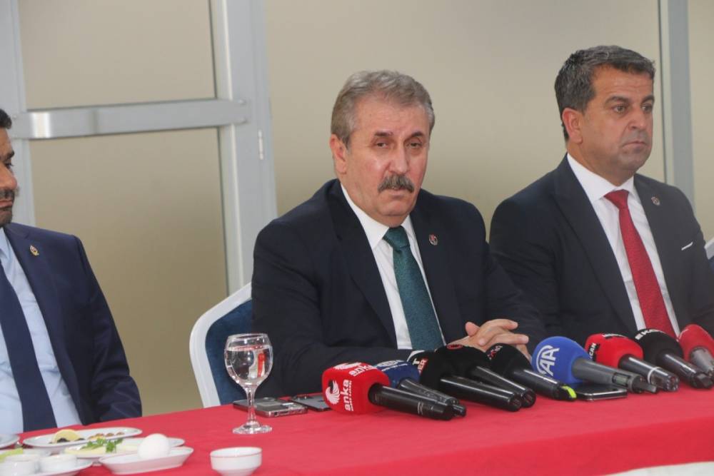 BBP Genel Başkanı Destici: 'İmralı Heyeti'ni doğru bulmuyoruz' 