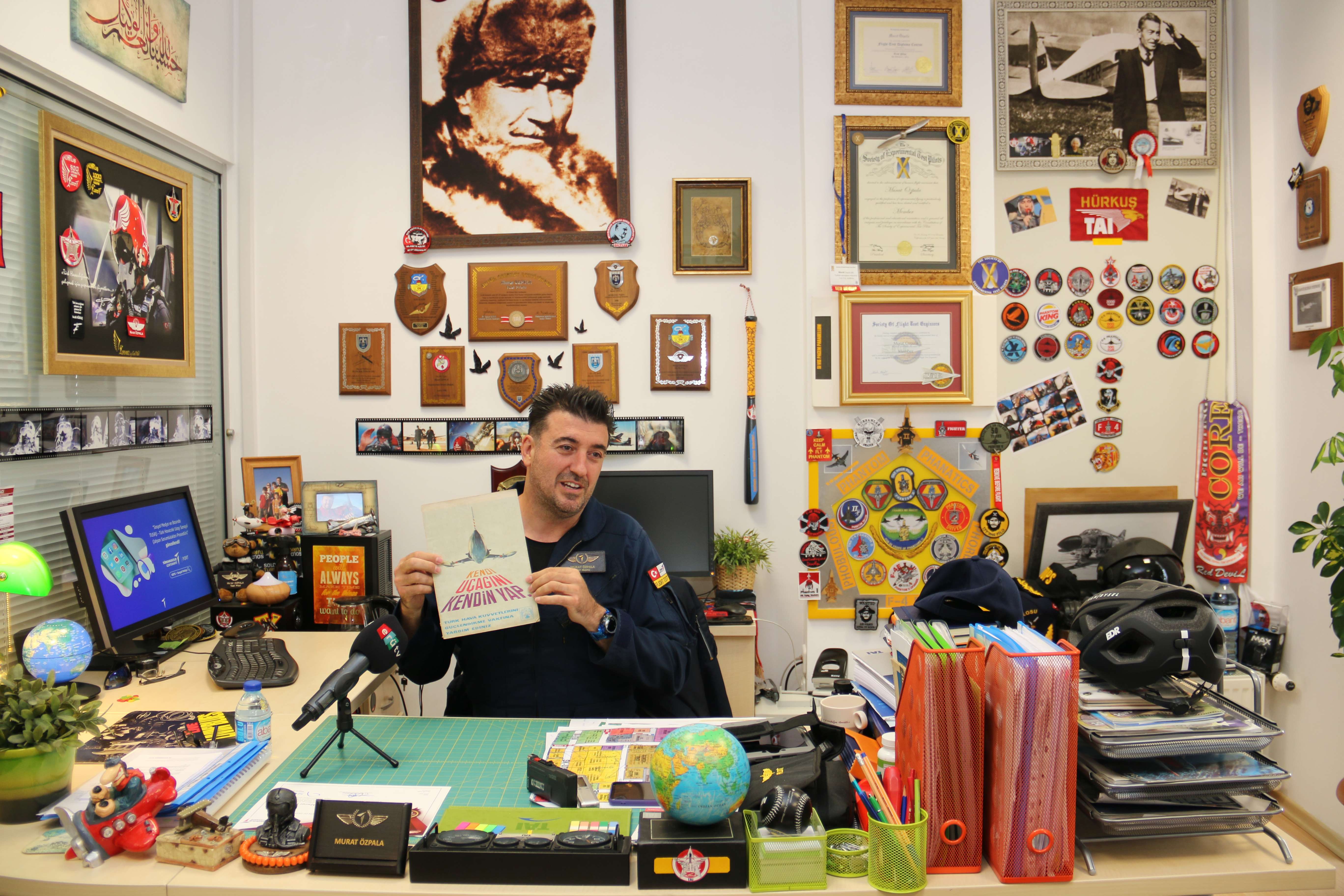 “Ben Hürkuş’u Uçurmaya Talibim Dedim.” Türkiye’nin İlk Deneysel Test Pilotu: Murat Özpala