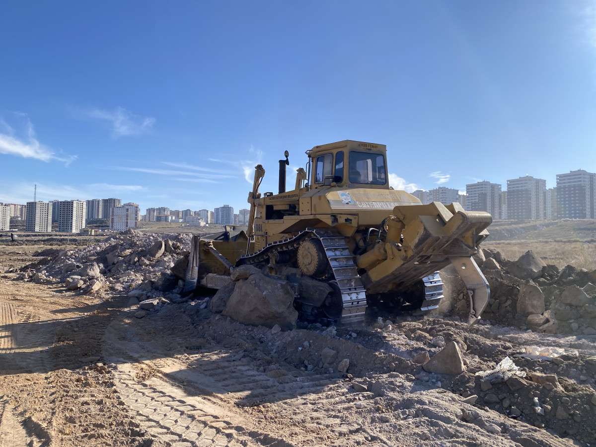 Kuzey çevre yolunda hummalı bir çalışma